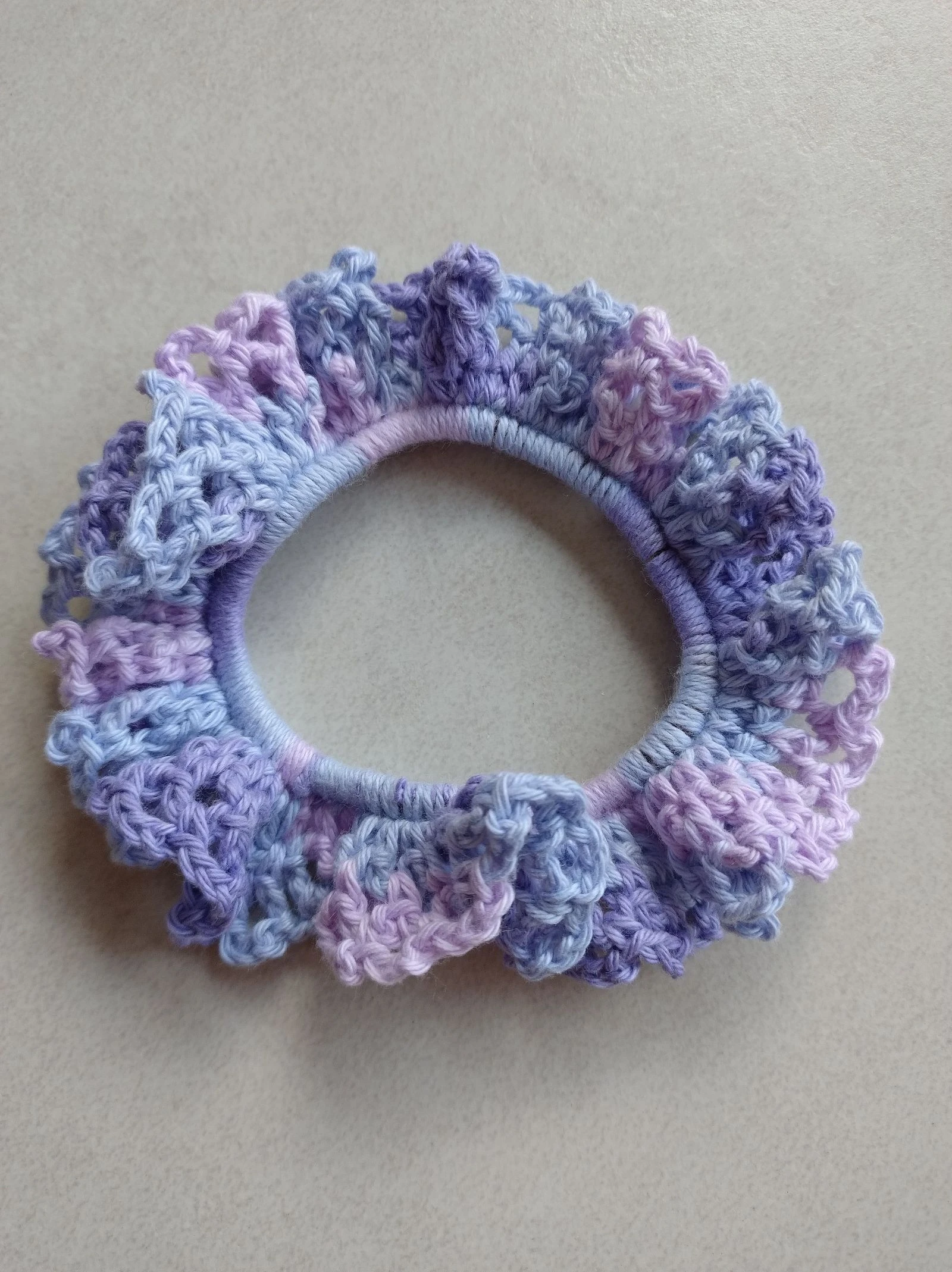 Elástico de cabelo grande scrunchies feito à mão em várias formas e cores – photo 2